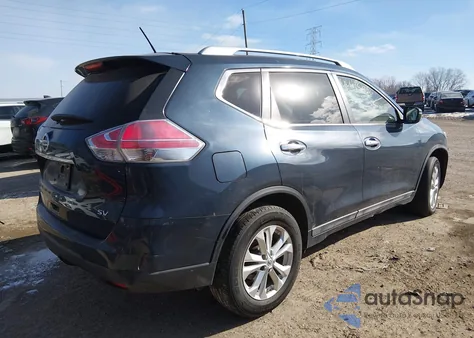 2015 Nissan Rogue Sv z USA, uszkodzony, nr VIN 5N1AT2ML4FC810438